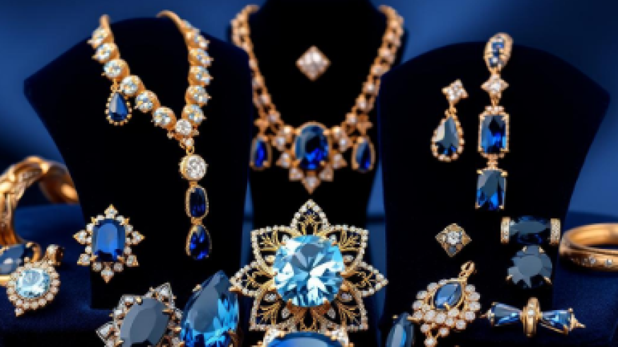Gold and gemstone jewellery displayed as a smart investment option